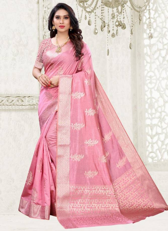 NP 9171 Fancy Stylish Party Wear Pure Silk Weaving saree Latest Collection